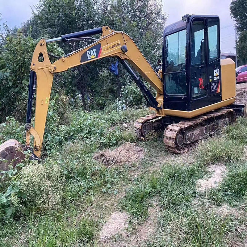 W dobrym stanie, mini grabarz, używany 5,5tonowy grabarz, mini CAT 305,5 grabarz.