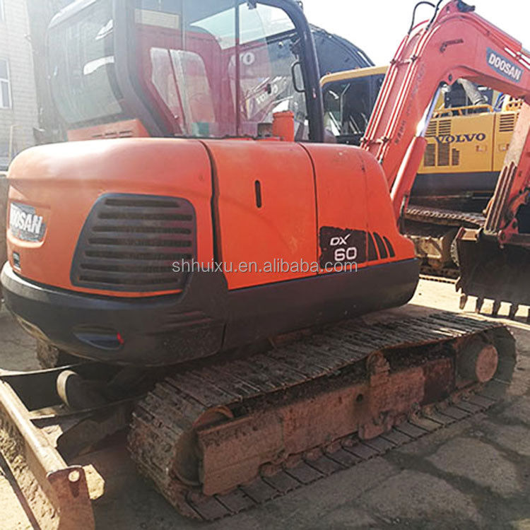 Sprzedaż używanej koparki hydraulicznej Doosan 60 / używane koparki DOOSAN 60 z niską ceną