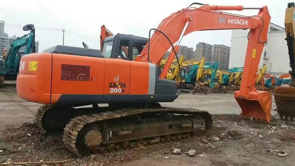 20 TON używany Hitachi ZAXIS 200 ładowarka wyciągacz koparek górniczy ciężki sprzęt koparka worek ZX200 w dobrym stanie Cena końcowa Exc