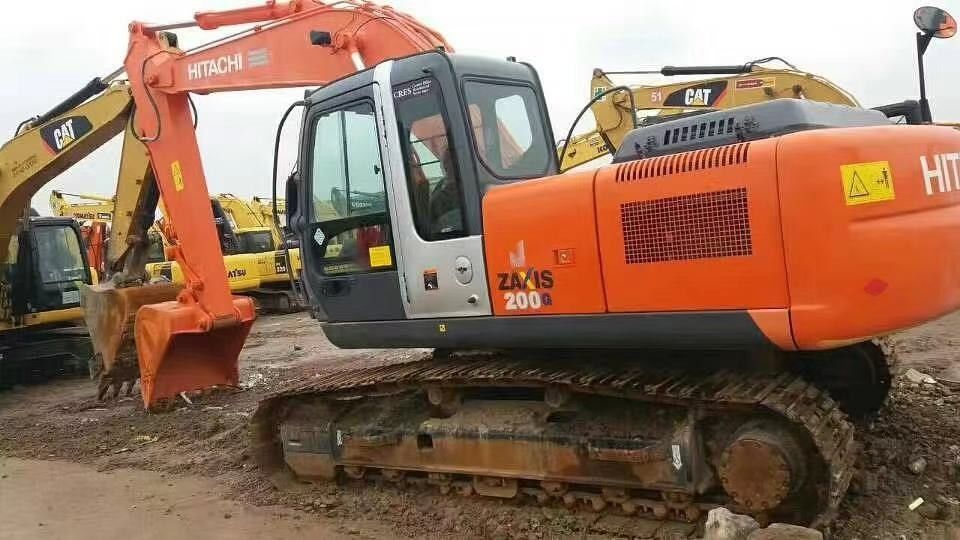 20 TON używany Hitachi ZAXIS 200 ładowarka wyciągacz koparek górniczy ciężki sprzęt koparka worek ZX200 w dobrym stanie Cena końcowa Exc
