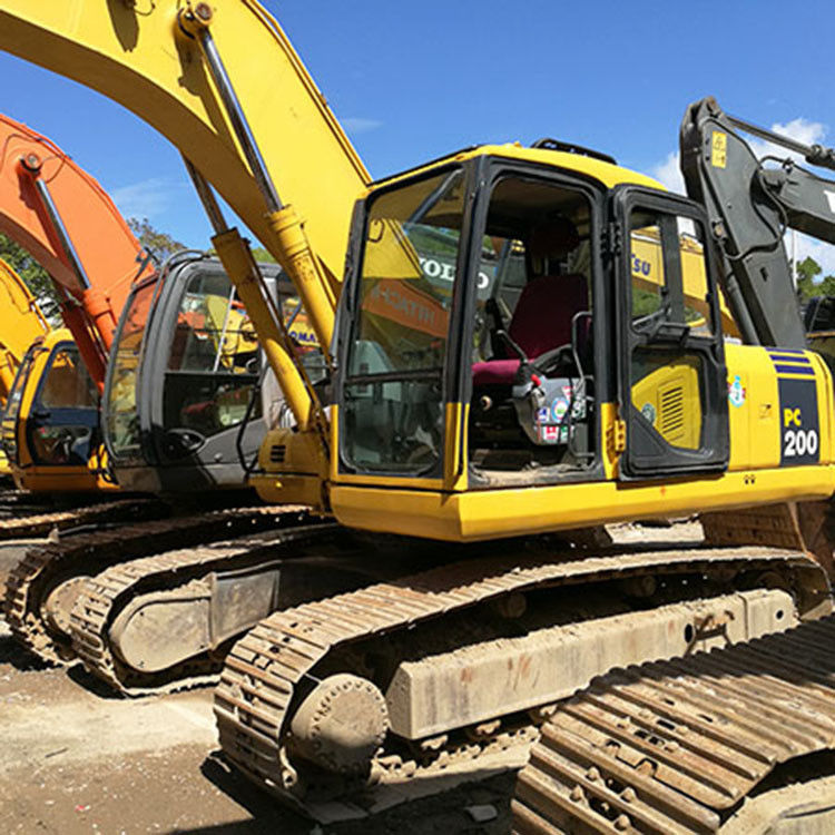 używany komatsu pc 200-8 grabarz pełzający/ oryginalny komatsu excavator PC 200, tani komatsu PC200