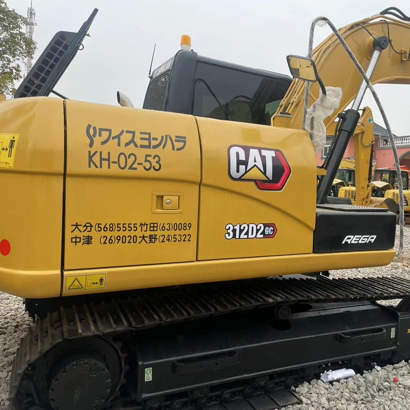 Używany hydrauliczny grabarz CAT312D maszyna budowlana, używany grabarz gąsienicowy CAT312D z dobrą sprawnością