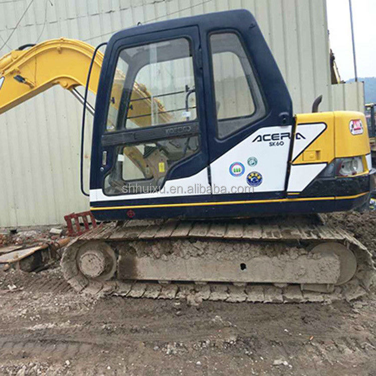Stosowany hydrauliczny grabarz Kobelco60-3, mini używany wysokiej jakości grabarz KOBELCO60-3 tanio cena