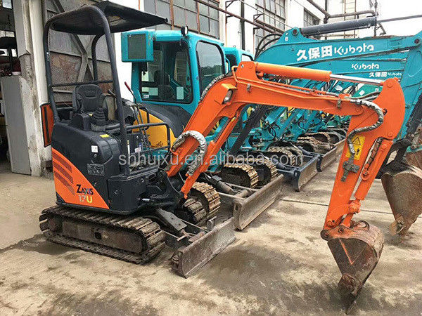 HITACHI gorąca sprzedaż używany mały Excavator w dobrym stanie HITACHI 17 używany mini grabarz