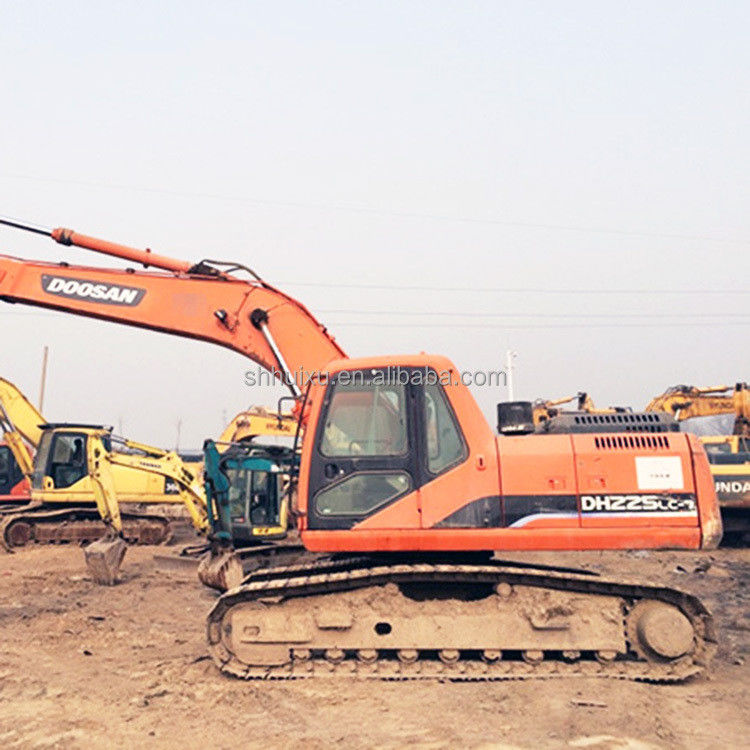 Doosan gorąca sprzedaż Najbardziej sprzedający się używany grabarz gąsienicowy Doosan DH225lc-7/ DOOSAN225-7 pochodzenia koreańskiego/Używana maszyna do kopania