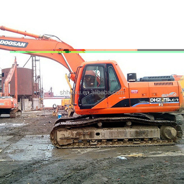 Doosan gorąca sprzedaż Najbardziej sprzedający się używany grabarz gąsienicowy Doosan DH225lc-7/ DOOSAN225-7 pochodzenia koreańskiego/Używana maszyna do kopania