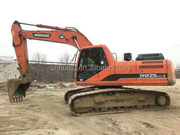 Doosan gorąca sprzedaż doosan dh225 koparka używany crawler dh225lc-9/Used koparka najlepiej sprzedający dobra cena