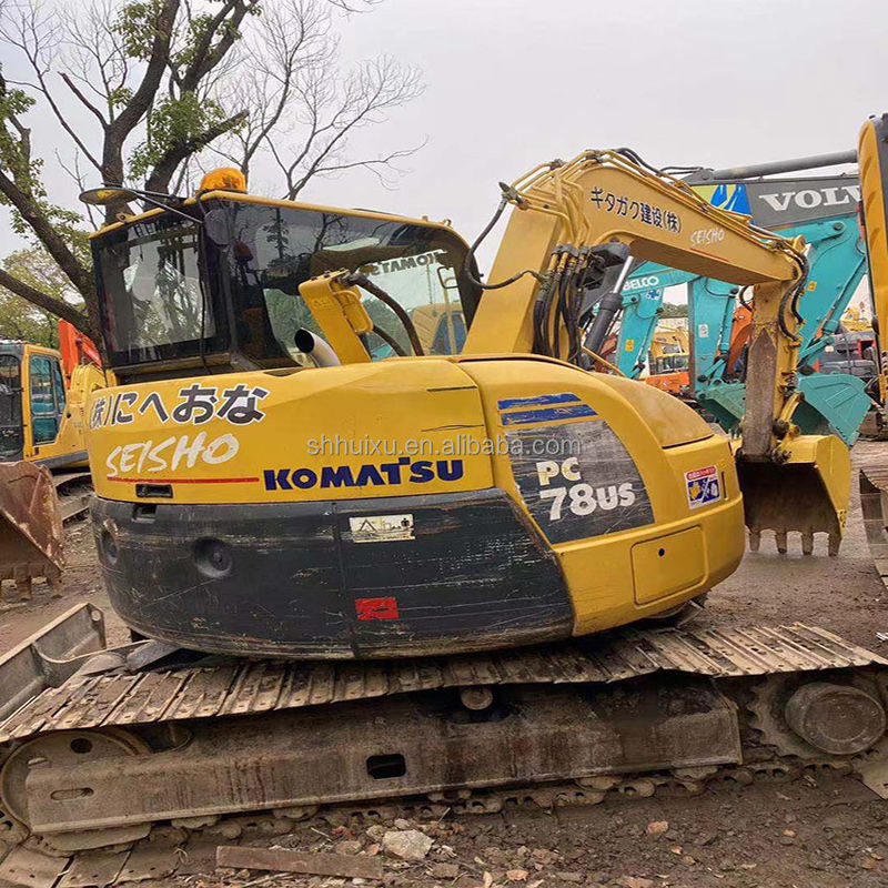 Stosowany Komatsu PC78 Koparka / używana koparka komatsu PC78 mini grabarz pełzający dobrej jakości Komatsu Excavator