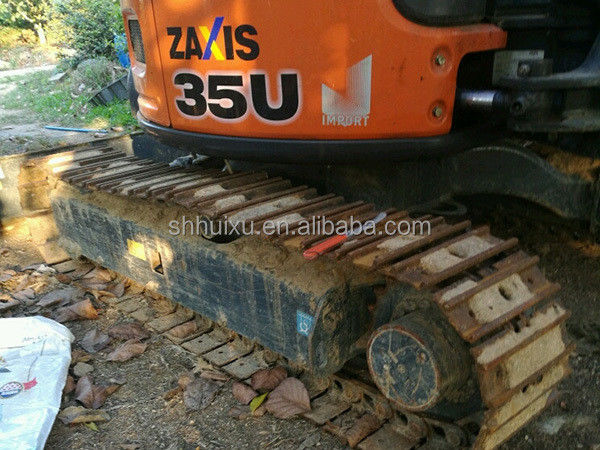 Hitachi w magazynie Stosowany mini koparz Japoński HITACHI 35 na sprzedaż/W drugiej ręce Mały Excavator Crawler w dobrym stanie HITACHI 35