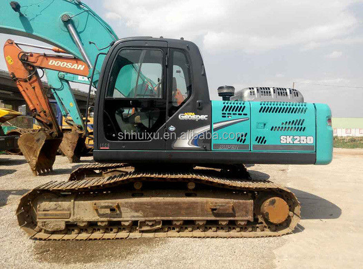 Kobelco SK200 Ekskawator w użyciu Kobelco SK250 Stosowana maszyna do kopania tanio cena