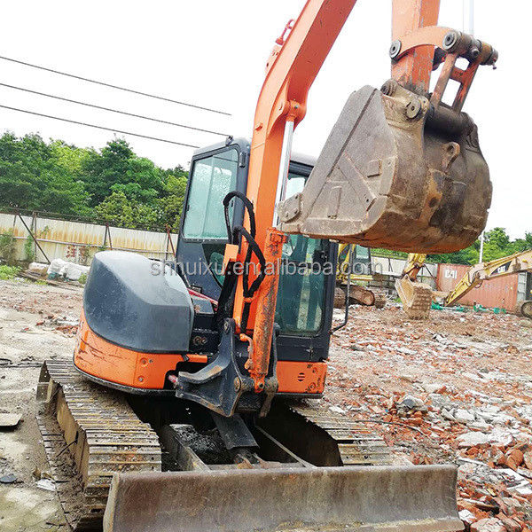Hitachi w magazynie Stosowany mini koparz Japoński HITACHI 50 na sprzedaż/W drugiej ręce Mały Excavator Crawler w dobrym stanie HITACHI 50