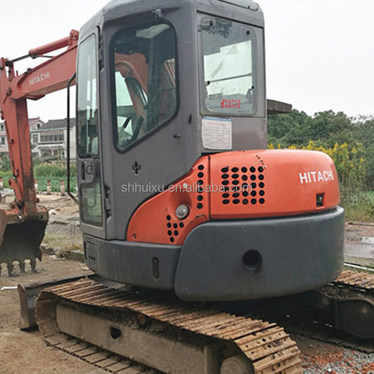 Hitachi w magazynie Stosowany mini koparz Japoński HITACHI 55 na sprzedaż/W drugiej ręce Mały Excavator w dobrym stanie HITACHI 55