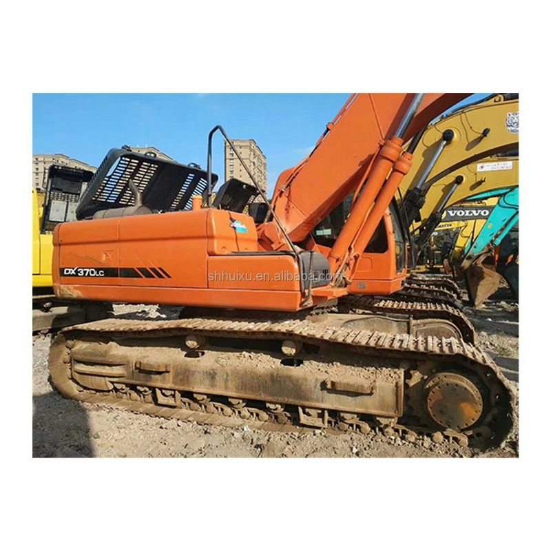 Doosan gorąca sprzedaż Doskonała jakość Stosowany hydrauliczny grabarz DOOSAN DX370 Korei pochodzenie/Używany grabarz najlepiej sprzedający się dobra cena