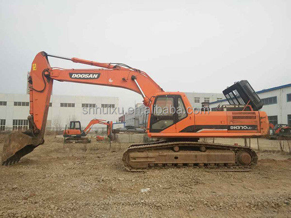 Doosan gorąca sprzedaż Najlepszy sprzedający się używany hydrauliczny grabarz kroczący DOOSAN DH370 Korei pochodzenia używane maszyny do kopania
