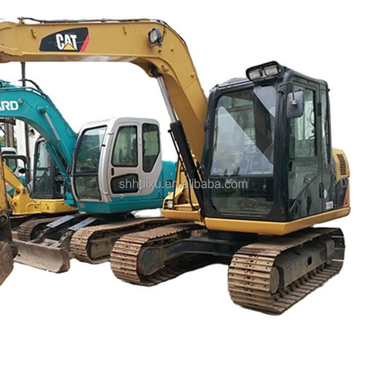 Stosowane koparki cat307 Mini crawler Digging Machine wykoparka używana CAT307D 7T Caterpillar Excavator Caterpillar w magazynie