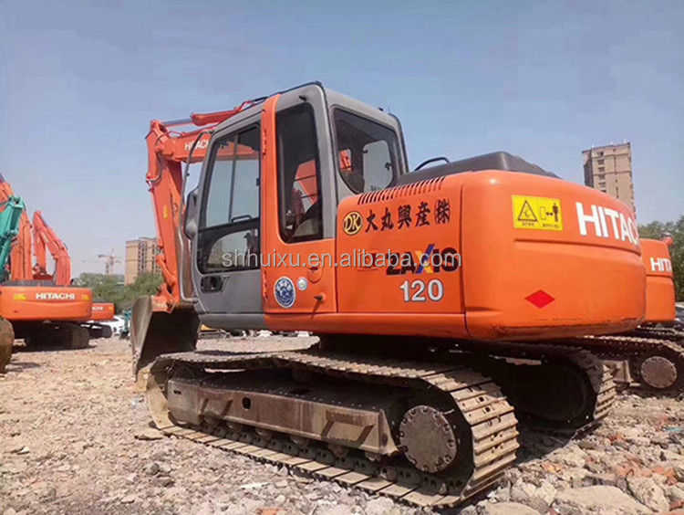 HITACHI gorąca sprzedaż używany Excavator HITACHI 120 w dobrym stanie używana maszyna do kopania na sprzedaż