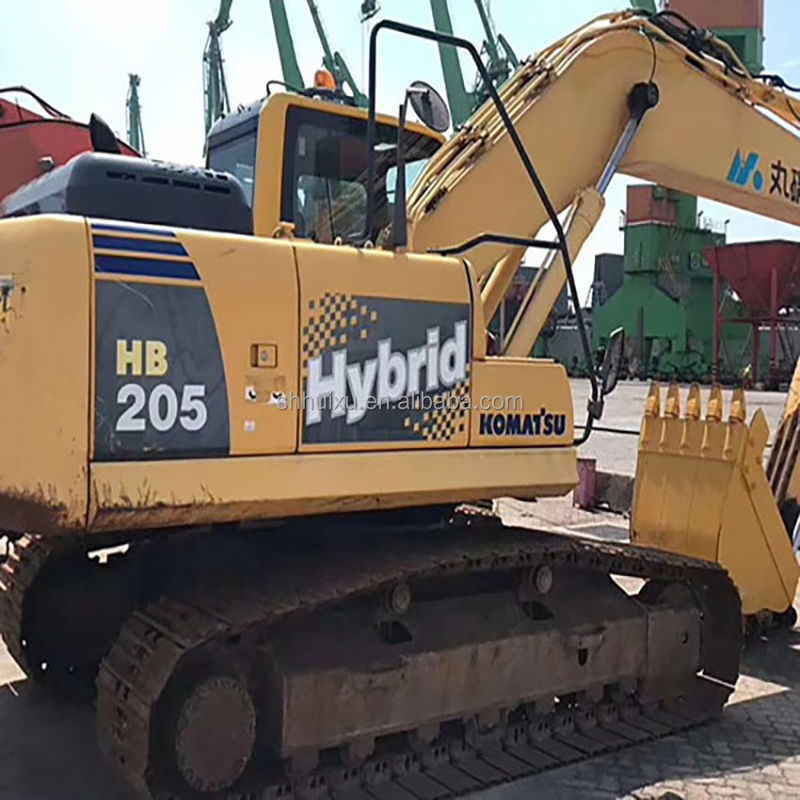 Komatsu Używany Komatsu PC205 grabarz pełzający dobrej jakości używana maszyna do kopania na sprzedaż Komatsu Excavator