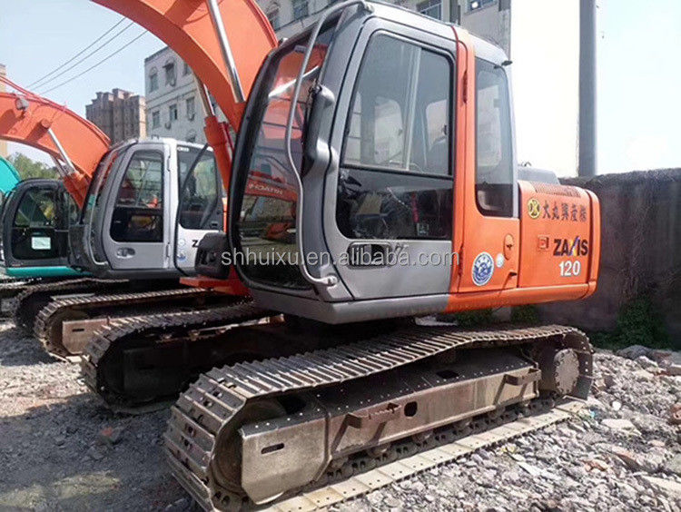 HITACHI gorąca sprzedaż używany Excavator HITACHI 120 w dobrym stanie używana maszyna do kopania na sprzedaż