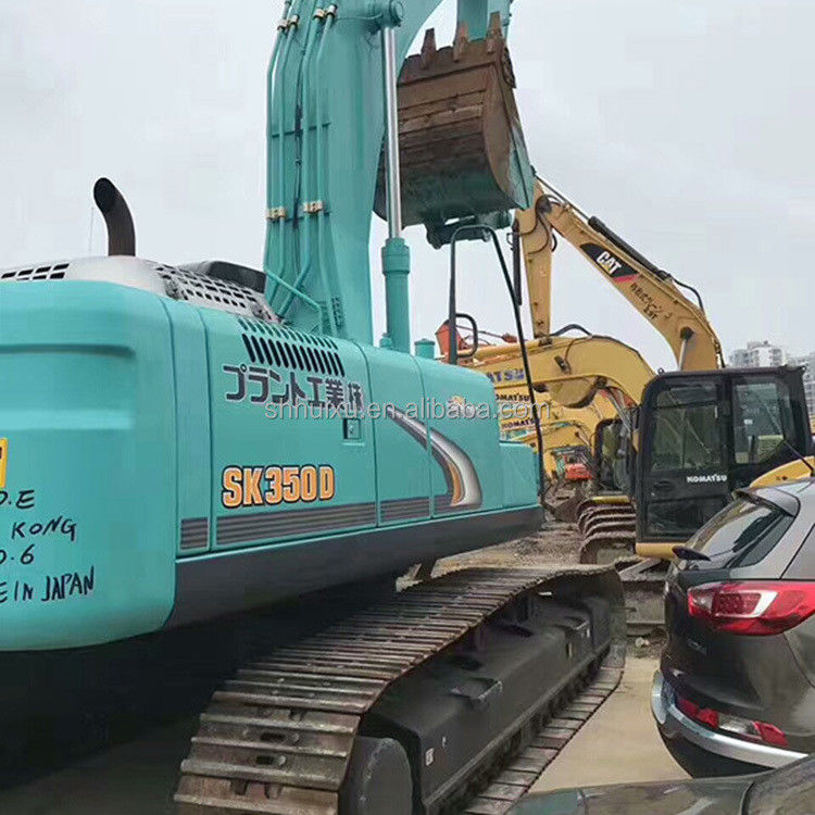 Kobelco SK200 Doskonała jakość używany grabarz Kobelco SK350 Stosowana maszyna do kopania