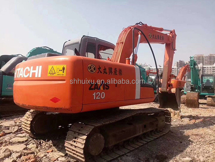 HITACHI gorąca sprzedaż używany Excavator HITACHI 120 w dobrym stanie używana maszyna do kopania na sprzedaż