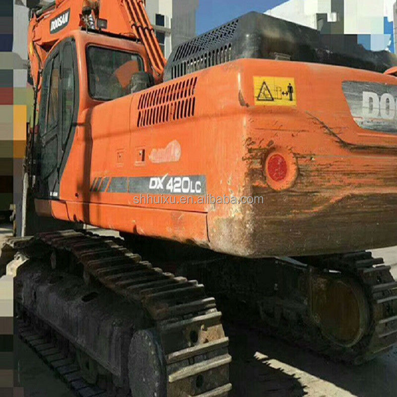 Doosan gorąca sprzedaż Wysokiej jakości używany hydrauliczny grabarz drapacz DOOSAN DX420 Korea pochodzenia używany grabarz dobra cena