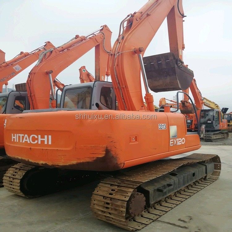 HITACHI EX120-5 w dobrym stanie używana maszyna do kopania japońska na sprzedaż