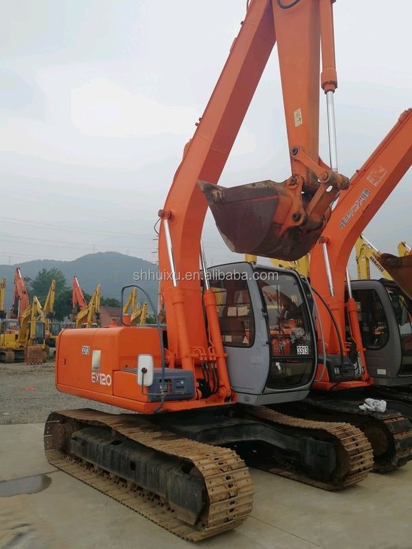 HITACHI EX120-5 w dobrym stanie używana maszyna do kopania japońska na sprzedaż