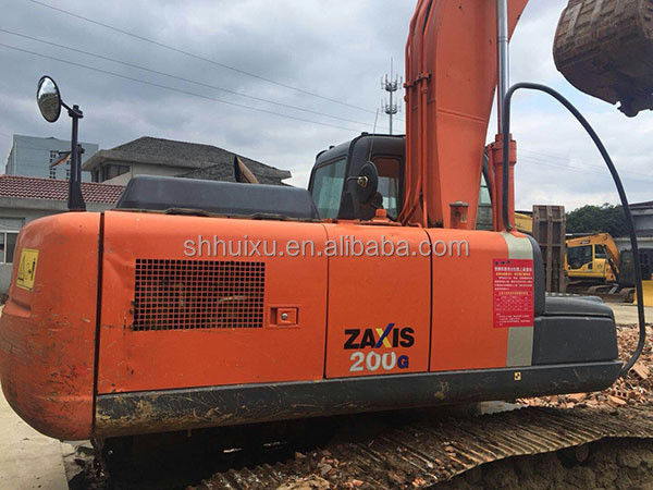 HITACHI gorąca sprzedaż używana maszyna do kopania japoński HITACHI ZX200 używany Excavator HITACHI 200 w dobrym stanie