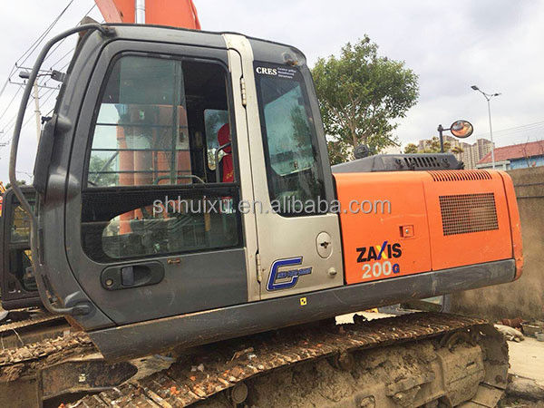 HITACHI gorąca sprzedaż używana maszyna do kopania japoński HITACHI ZX200 używany Excavator HITACHI 200 w dobrym stanie