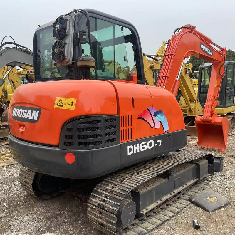 Wysokiej jakości używany mini koparz Doosan ZX60 maszyna budowlana/drużynowy hydrauliczny grabarz kroczący DOOSAN ZX60 pochodzenie koreańskie