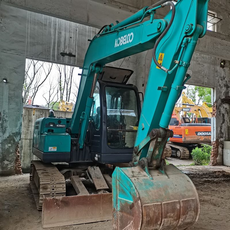 Prawdziwy strzał 90% Nowy oryginalny Japonia Używany KOBELCO SK 75 Excavator do sprzedaży Używany KOBELCO 75 Japońska technologia koparka