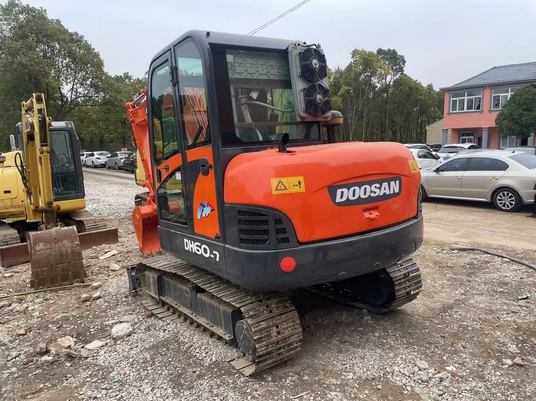 Wysokiej jakości używany mini koparz Doosan ZX60 maszyna budowlana/drużynowy hydrauliczny grabarz kroczący DOOSAN ZX60 pochodzenie koreańskie