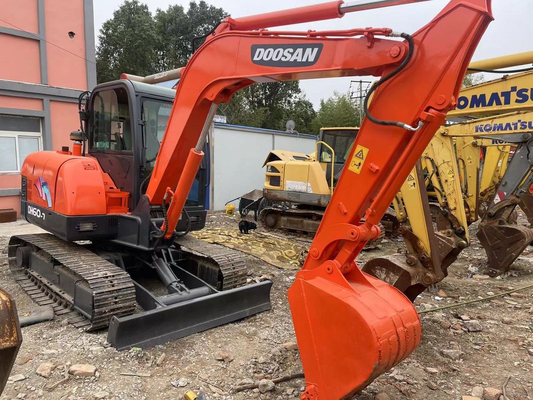Wysokiej jakości używany mini koparz Doosan ZX60 maszyna budowlana/drużynowy hydrauliczny grabarz kroczący DOOSAN ZX60 pochodzenie koreańskie