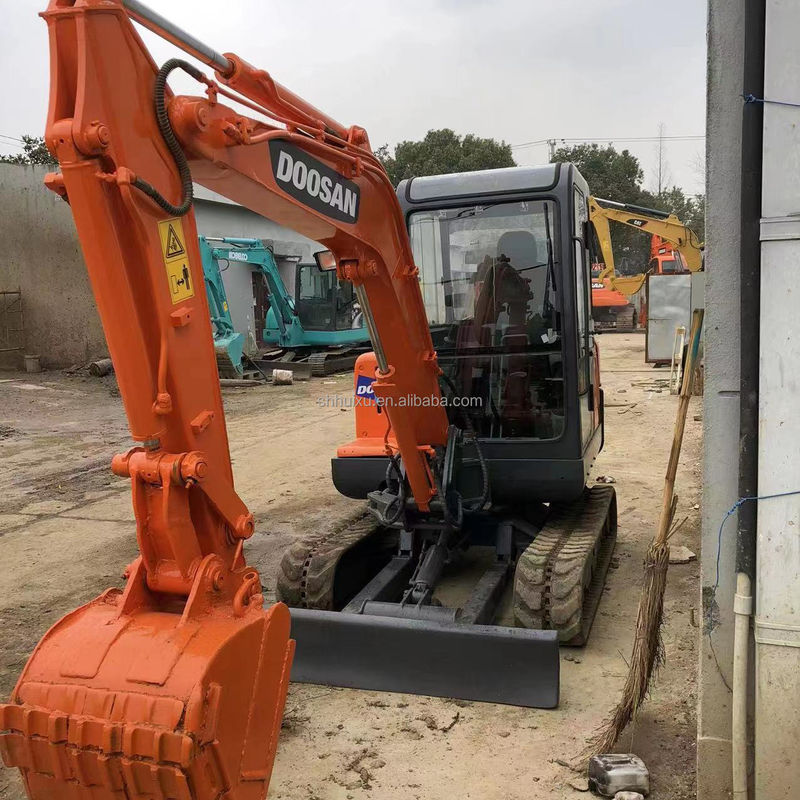 Doosan gorąca sprzedaż Maszyna budowlana używana mini koparka Doosan DH35 ładna jakość/W drugiej ręce hydrauliczny grabarz kroczący DOOSAN DH35 Korei pochodzenia