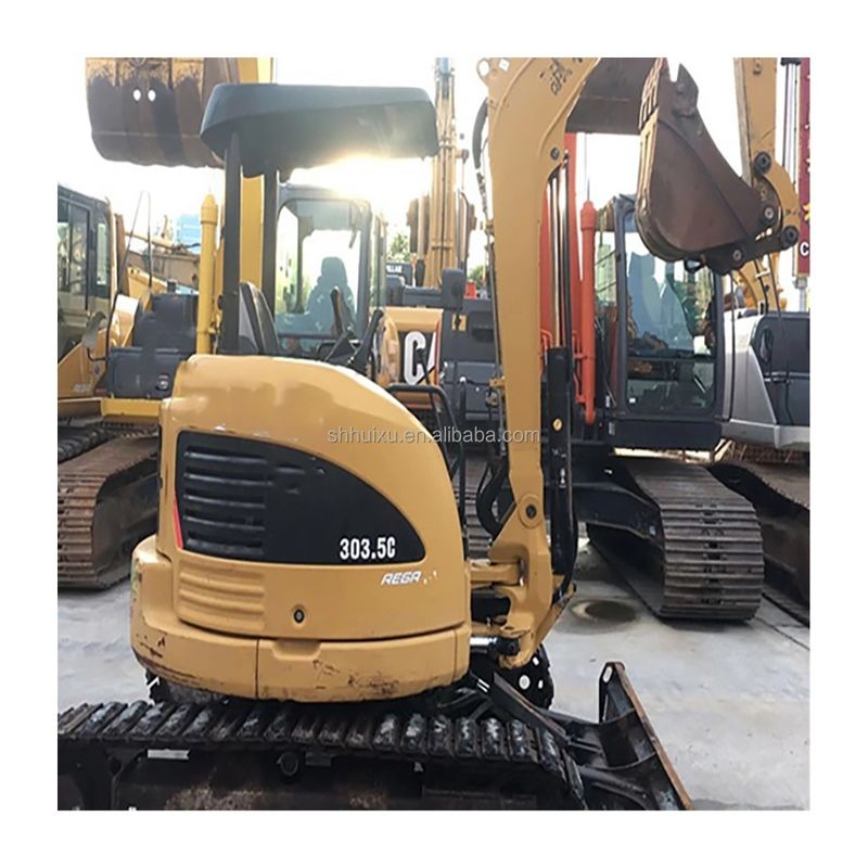 Dobrą jakość używany hydrauliczny mini koparz CAT303.5 używany mały worek gąsienica koparka do sprzedaży Gąsienica na zapasie