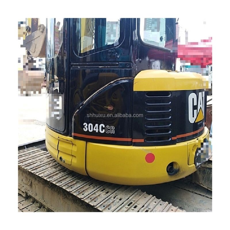 Stosowana hydrauliczna mini koparka CAT304 używana dobra jakość mała koparka crawler CAT304 na sprzedaż