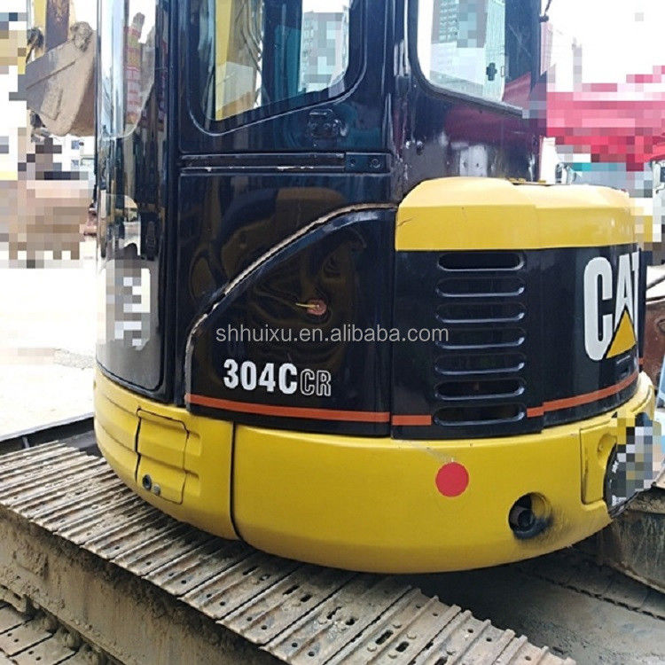 Stosowana hydrauliczna mini koparka CAT304 używana dobra jakość mała koparka crawler CAT304 na sprzedaż