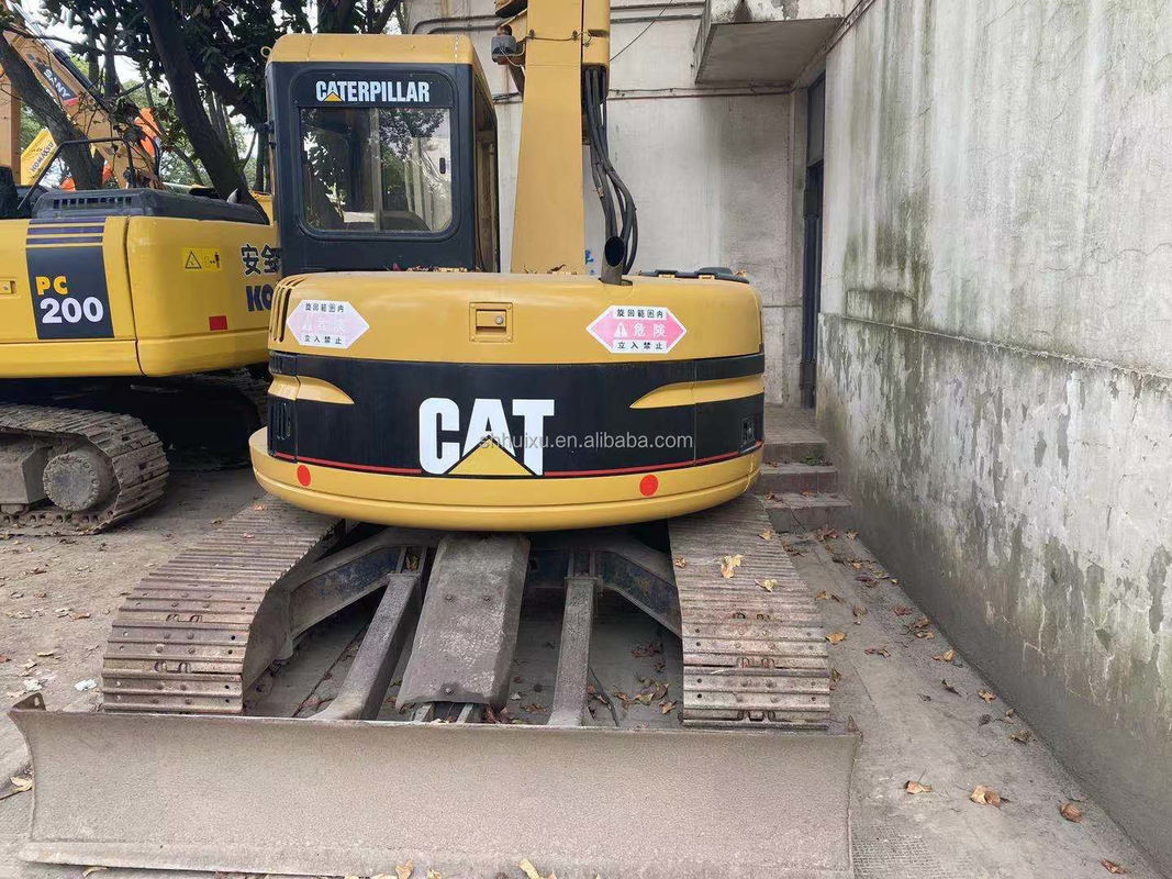Stosowany hydrauliczny mini koparz CAT308 W drugiej ręce dobra jakość mały grabarz CAT308 na sprzedaż