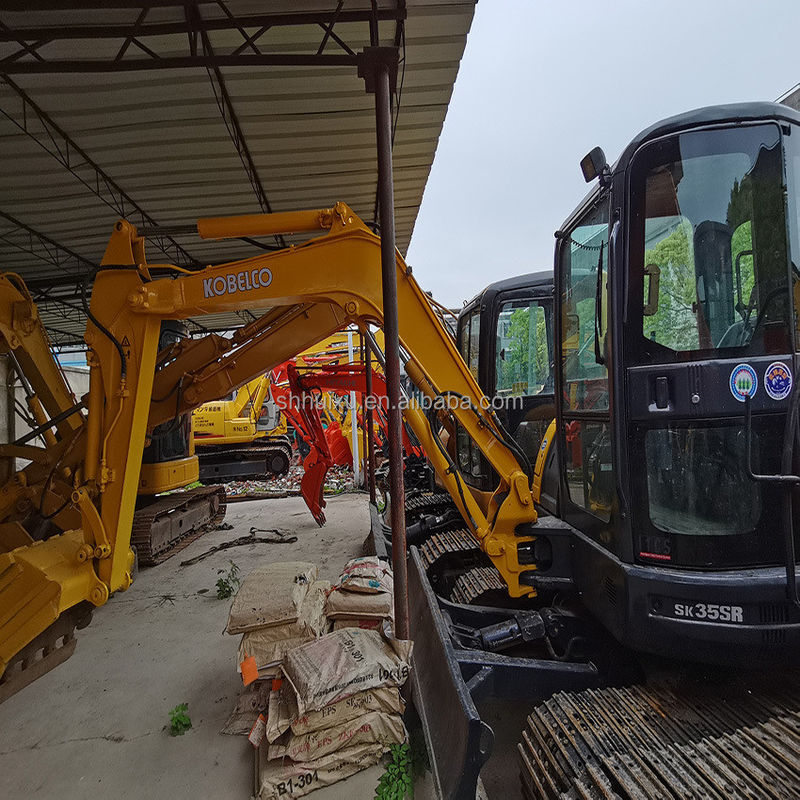 Kobelco SK200 Kobelco SK35SR używany hydrauliczny grabarz żeglarski pochodzenie Japonia/używany mini grabarz Kobelco SK35SR Dobra jakość Tania cena