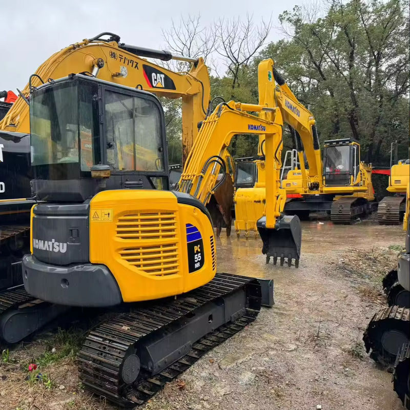 100%Japonia używana koparka Komatsu PC55 w niskiej cenie, Komatsu PC35 PC30 PC55 PC60 PC70 CZYTO W PRODUKCJI