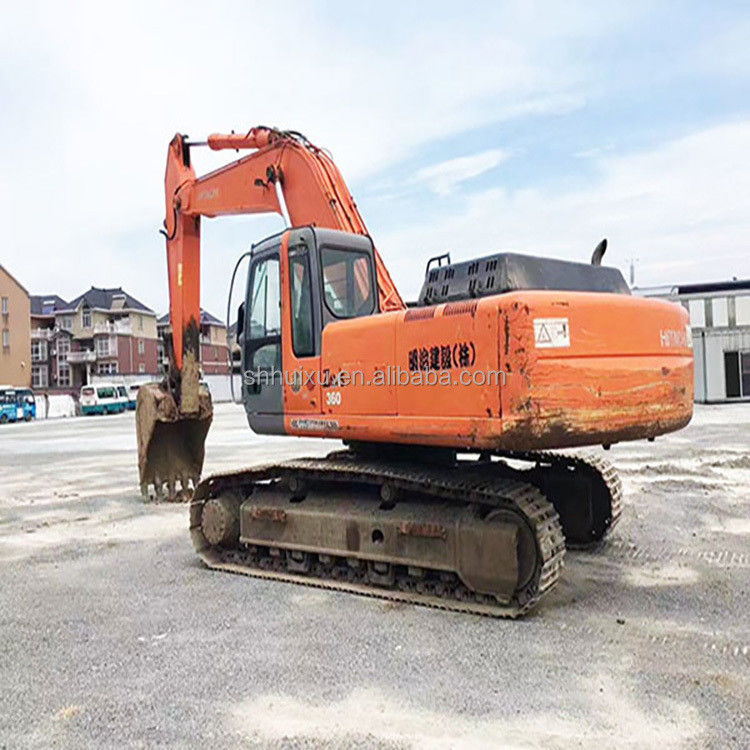 Hitachi w magazynie używany hitachi zx350 grabarz do sprzedaży/ Sprzedaż używanej maszyny do kopania japońskiej HITACHI 350/
