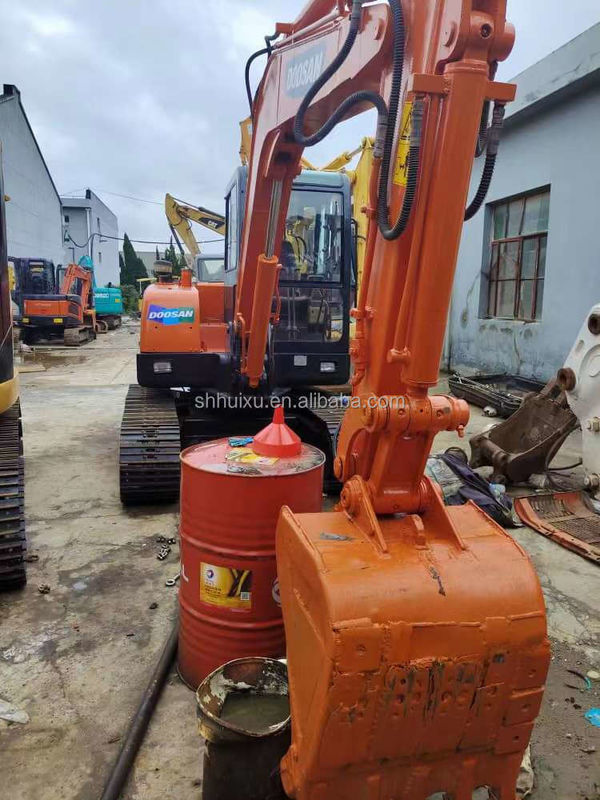 Doosan gorąca sprzedaż Mini grabarz używany doosan ex55 używany hydrauliczny grabarz kroczący DOOSAN DH55 pochodzenia koreańskiego