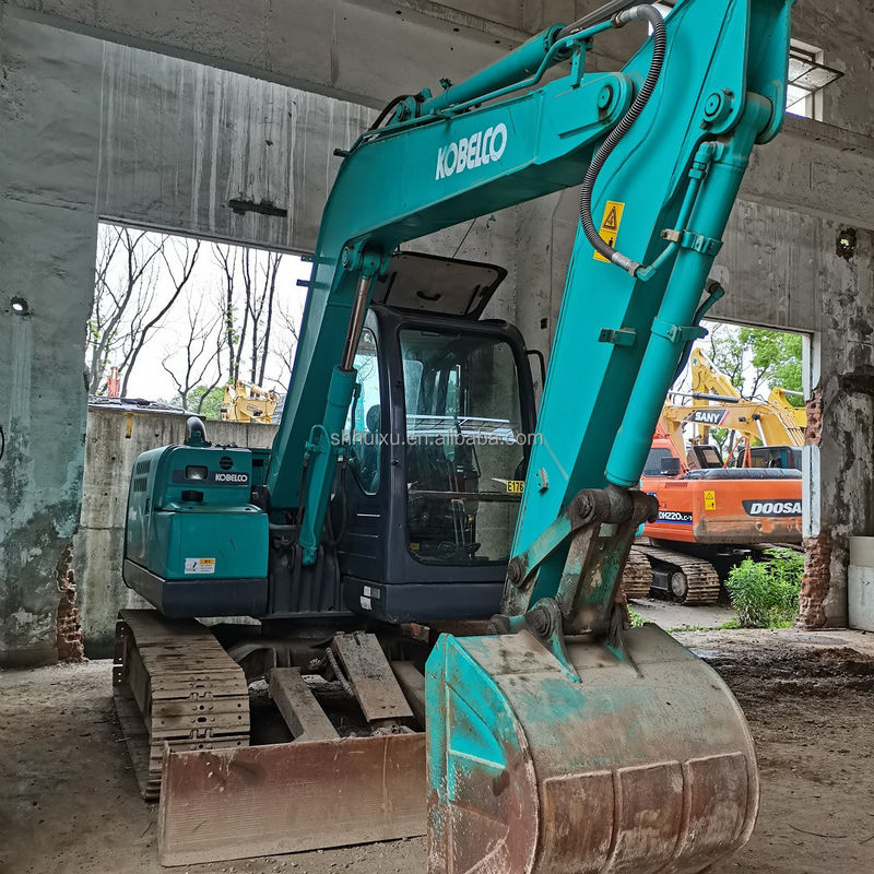 Kobelco SK200 Mini koparka używana Kobelco SK75 Dobra jakość Tania cena używany hydrauliczny grabarz żeglarski pochodzenie japońskie