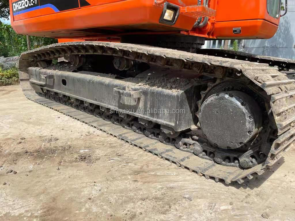 Doosan DH220lc używana koparka/maszyna do kopania Doosan DH220-7 Korea pochodzenie do sprzedaży