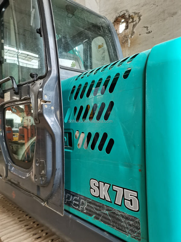 Kobelco SK200 Mini koparka używana Kobelco SK75 Dobra jakość Tania cena używany hydrauliczny grabarz żeglarski pochodzenie japońskie