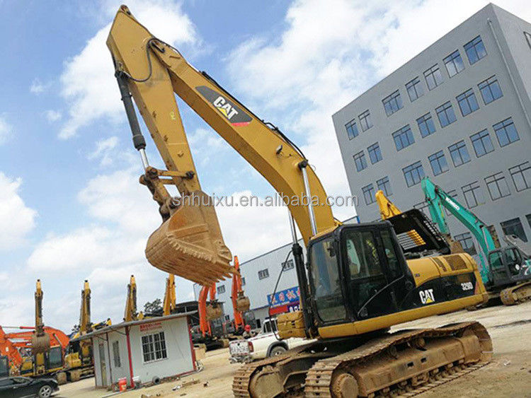 Używany grabarz gąsienicowy 329d/ Używany grabarz gąsienicowy CAT329 w dobrym stanie do sprzedaży Gąsienicę na zapasie