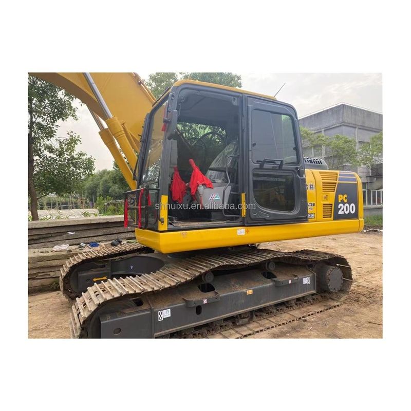 Komatsu Używany hydrauliczny grabarz w dobrej jakości Stosowana maszyna do kopania pochodzenia japońskiego używany komatsu pc200-8 grabarz Komatsu Excavator