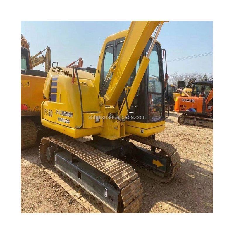 Komatsu PC60 hydrauliczny grabarz 6 ton wysokiej jakości używany grabarz Japonia pochodzenie tania cena Komatsu Grabarz