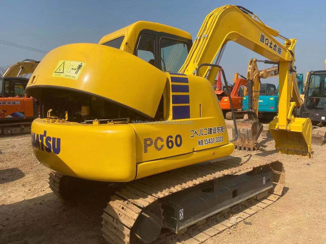 Komatsu PC60 hydrauliczny grabarz 6 ton wysokiej jakości używany grabarz Japonia pochodzenie tania cena Komatsu Grabarz