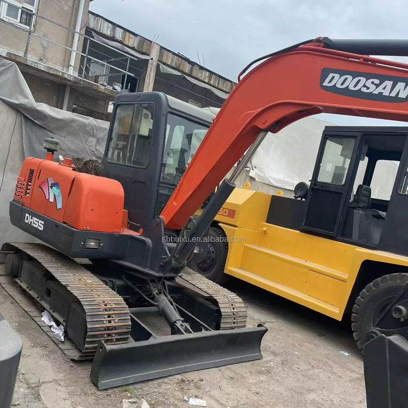 Doosan gorąco sprzedaje używane koparki doosan 55, Doosan DH55 Digger Mini używane koparki